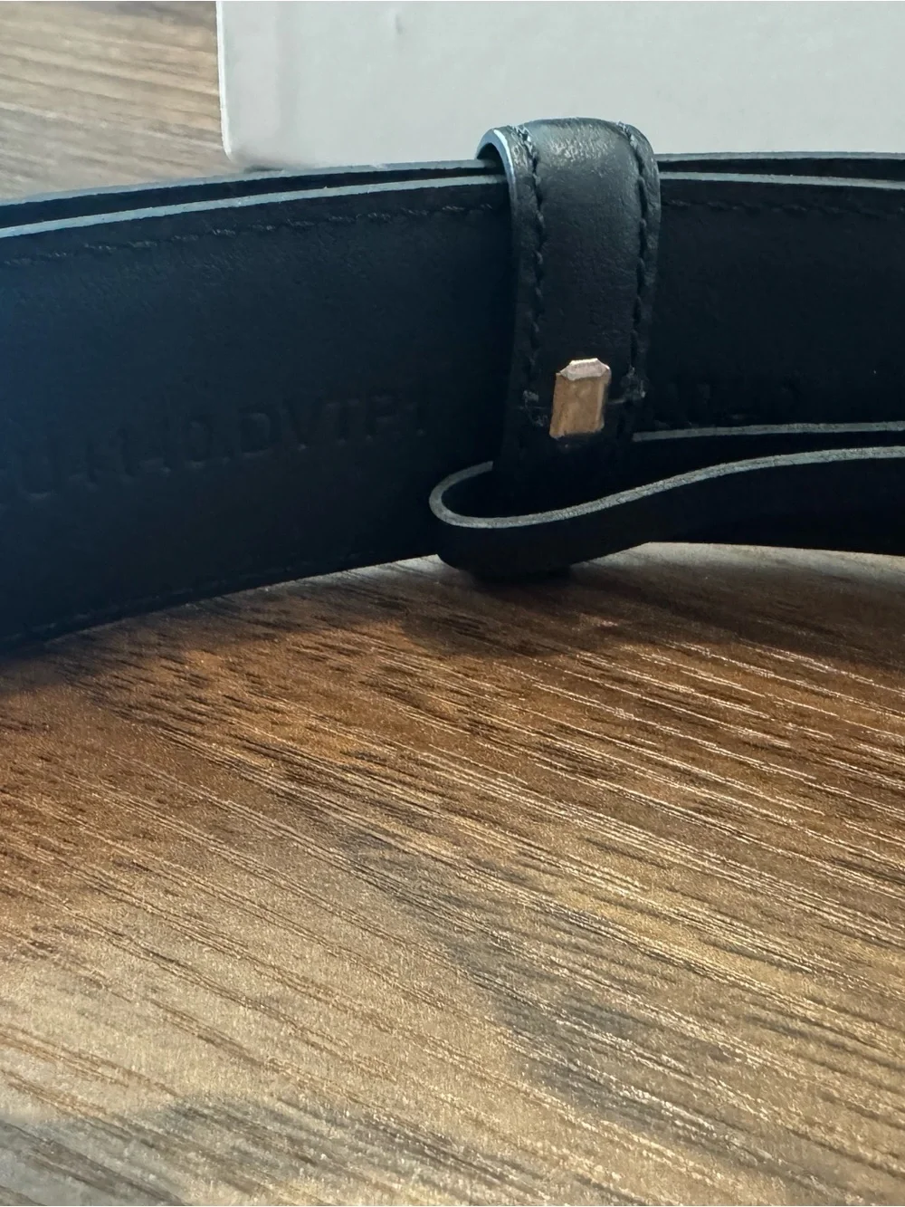 Versace Medusa Black Belt